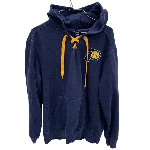 Vintage Indiana Hoosiers Hoodie Sweatshirt Lace Up Neck Women’s Size Medium - Picture 1 of 4